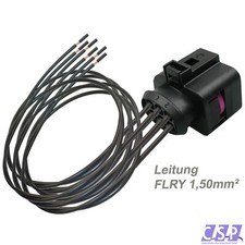 Stecker passt zu VW 1J0973733 Reparatursatz 1,50mm&sup2; 6-pol. Kabelsatz 1J0 973 733