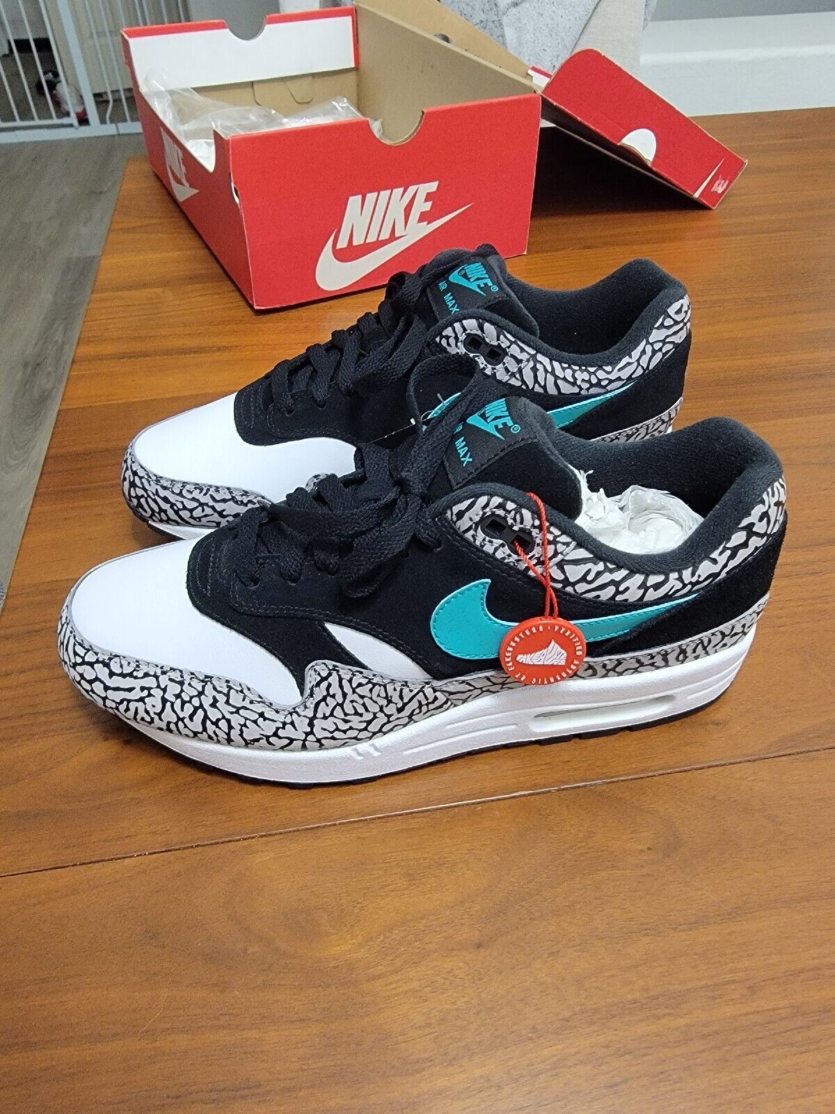 Size 9 - Air Max 1 Retro x Atmos Elephant 2017 887224537884