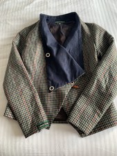 Liberty Kelly Ladies Wool Check Jacket Size Medium
