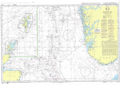 Chart 2182c 1900-Now - Admiralty Map Chart 2005
