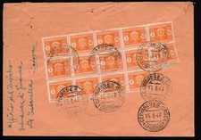 STORIA POSTALE 1947 REP. ATTI