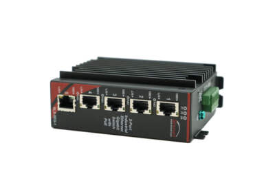 Sixnet SLX-5EG-1 5 Port Unmanaged Switch 10/100/1000 Neuwertig
