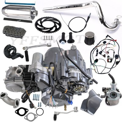 #ad #ad Lifan 125cc Electric Kick Start Engine Motor Full Kit Replace for Z50A CT110 CRF $599.16