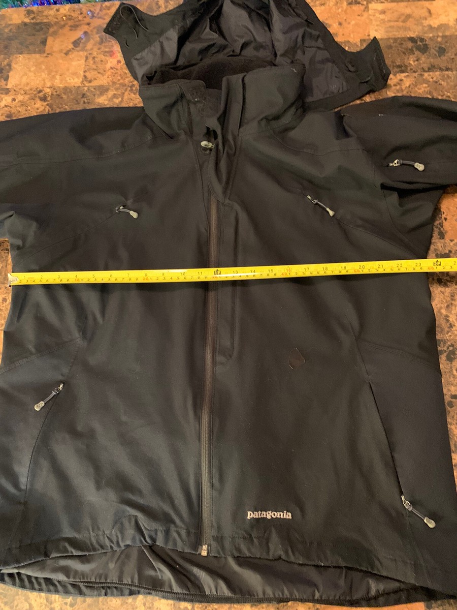 Mens Patagonia Primo Goretex Jacket Size L Hooded Ski Coat