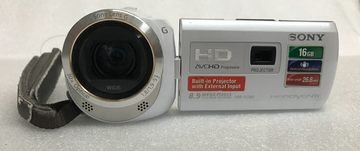 SONY ハンディーカム　8.9メガピクセル SONY HD 8.9 MEGA PIXEL HDR-PJ630V HANDYCAM-NO CHARGER | eBay