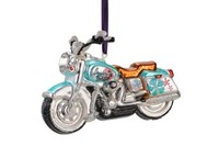 Gift Company: HäNger Motorrad Aus Glas, Blau, 5,5X8,6X13 Cm, Weihnachten