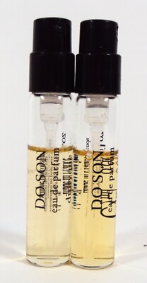 DIPTYQUE DO SON Eau de Parfum Spray .06 oz / 2 ml Lot of 2 Vials