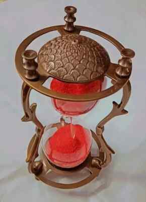 Messing Maritim Maritim Stundenglas Vintage Sand Timer Sanduhr