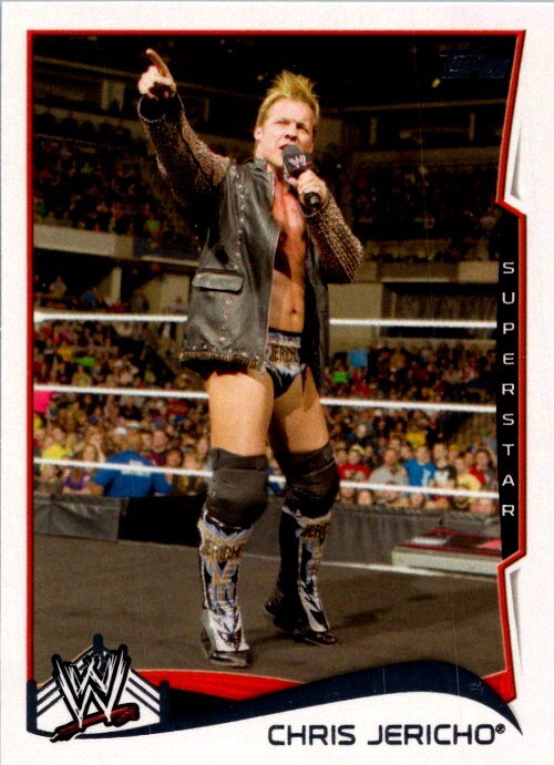 2014 Topps WWE #11 Chris Jericho Silver