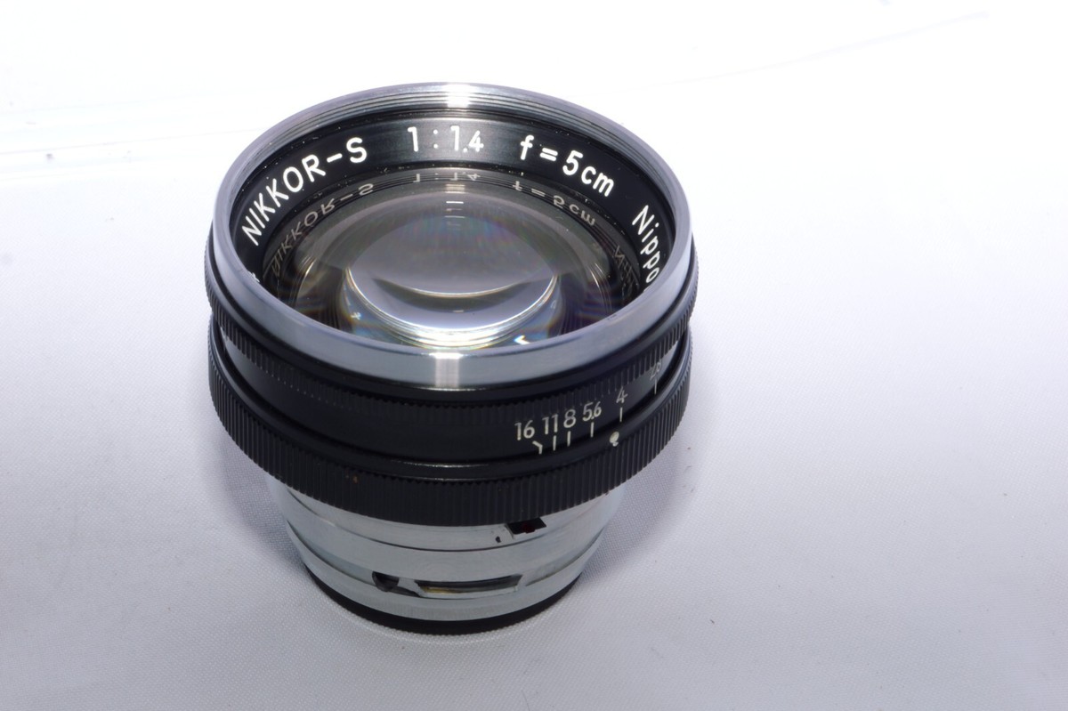 Nikon SP Rangefinder Camera with 5cm F1.4 Lens & Cap. Instr