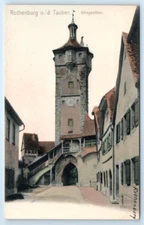 ROTHENBURG Klingenthor - GERMANY UDB Postcard