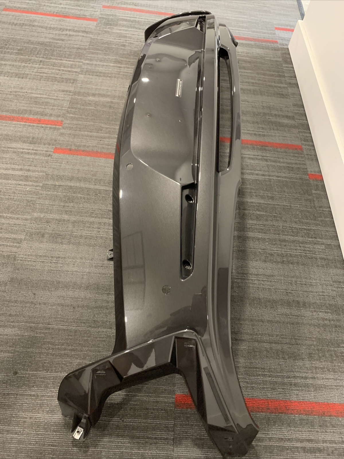 McLaren 570S Upper Rear Bumper Cover 13A3726CP OEM Grey Painted