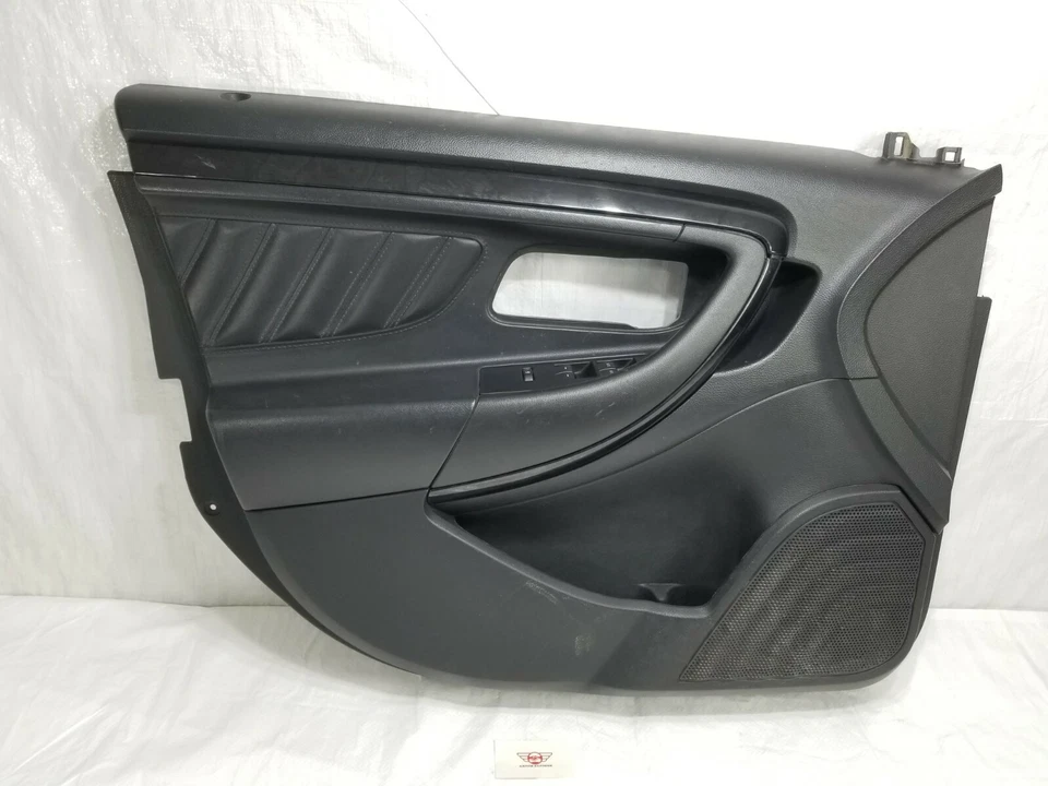 2010-2012 Ford Taurus Front Left Driver Side Interior Door Trim Panel Black OEM - Изображение 2 из 4