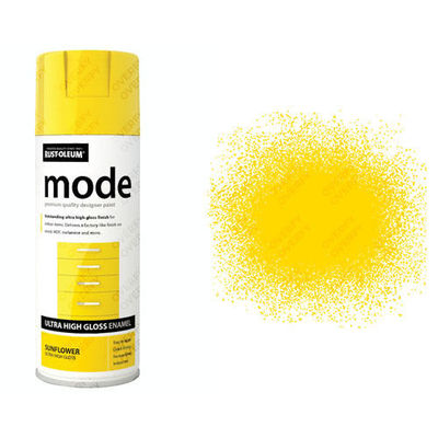 x1 Rust-Oleum Mode Premium Ultrahochglanz Aerosol Sprühfarbe Gelb Sonnenblume