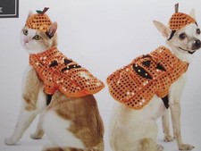 New with Tag for Sale - Pet Costume  - LED Pumpkin ( Size :XS )