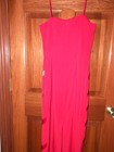 LeMonde Gown, Formal, Cocktail, Wedding, Long Red Beaded Dress Size 8 — photo 5
