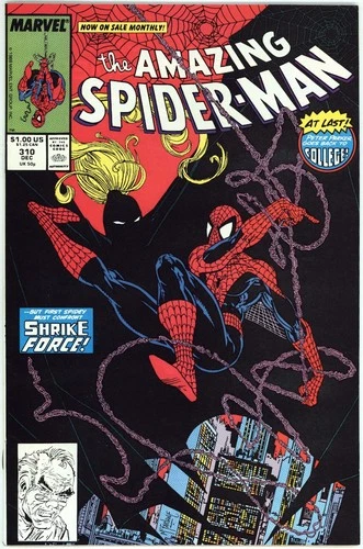 Amazing Spider-Man 310 VF+ 8.5 Todd McFarlane Killer Shrike Marvel Copper BIN