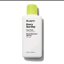 DR. JART Every Sun Day Sun Fluid Sunscreen SPF 50  3.38 oz NIB Sealed