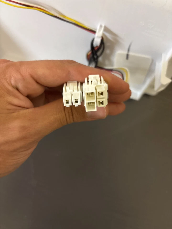 Cubierta evaporador congelador refrigerador GE con termistor WR14X32098 P#0060858300 S1 Foto 4 de 4