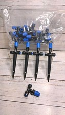 20 Pcs Drip Irrigation Emitters for 1/4 Inch Tubing Adjustable 360 Degree Water