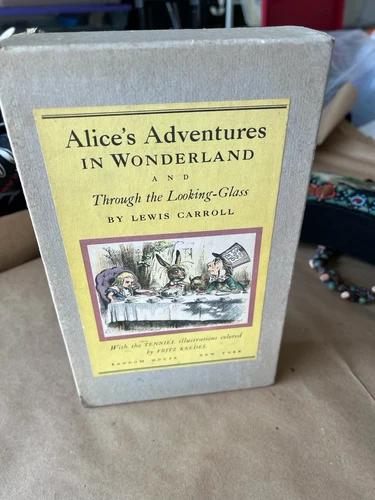 1946 Alice's Adventures in Wonderland Through the Looking-Glass Lewis Carroll
