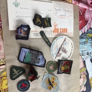 Vintage boy scout wolf cub badges boy scout patches