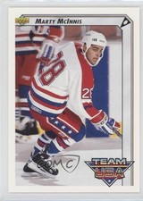 1992-93 Upper Deck Team USA Marty McInnis #394 2u3