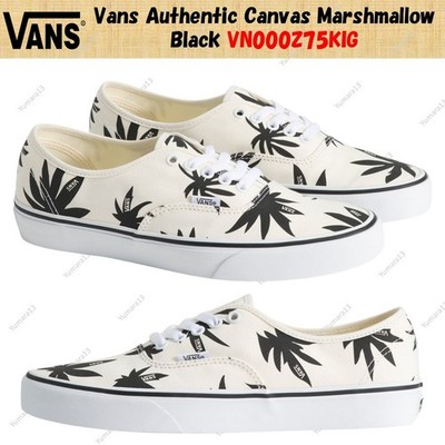 Vans Authentic Canvas Marshmallow Black VN000Z75KIG Herren Gr.