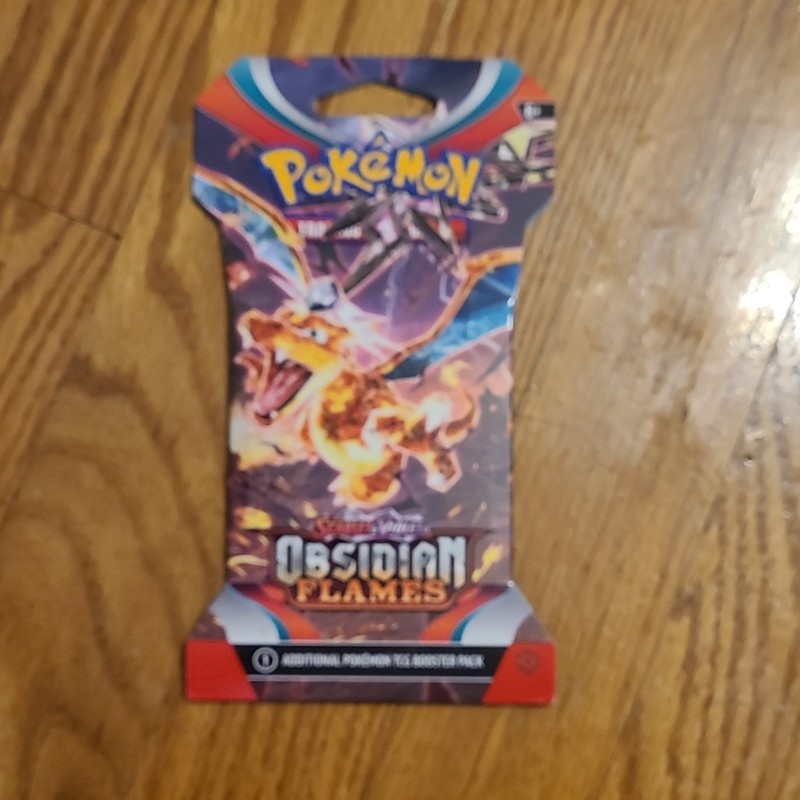 Obsidian Flames Booster Pack Charizard Artwork - English - 10 Cards
