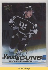 2019-20 Upper Deck Young Guns Silver Foil Nikolai Prokhorkin #467 READ 01ks