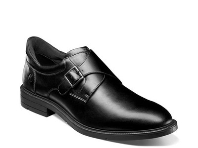 Man's Dress Shoes Nunn Bush KORE EZ Hero Monk Strap Slip
