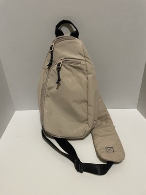 PUMA Myriad Women's Slingback Crossbody Bag Light Beige