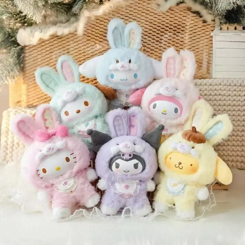 TOP-TOY Sanrio Elf Bunny Baby Series Muñeco de Peluche Llavero Confirmado Caja Ciega Foto 2 de 4