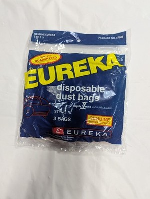 EUREKA 3 Packs Of 3 Bags Style ''N'' Vacuum Cleaner Disposable Dust Bags 57988 NEW