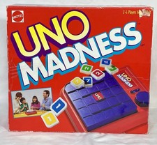 1995 Uno Madness Tile Game Mattel Pop Up Time...