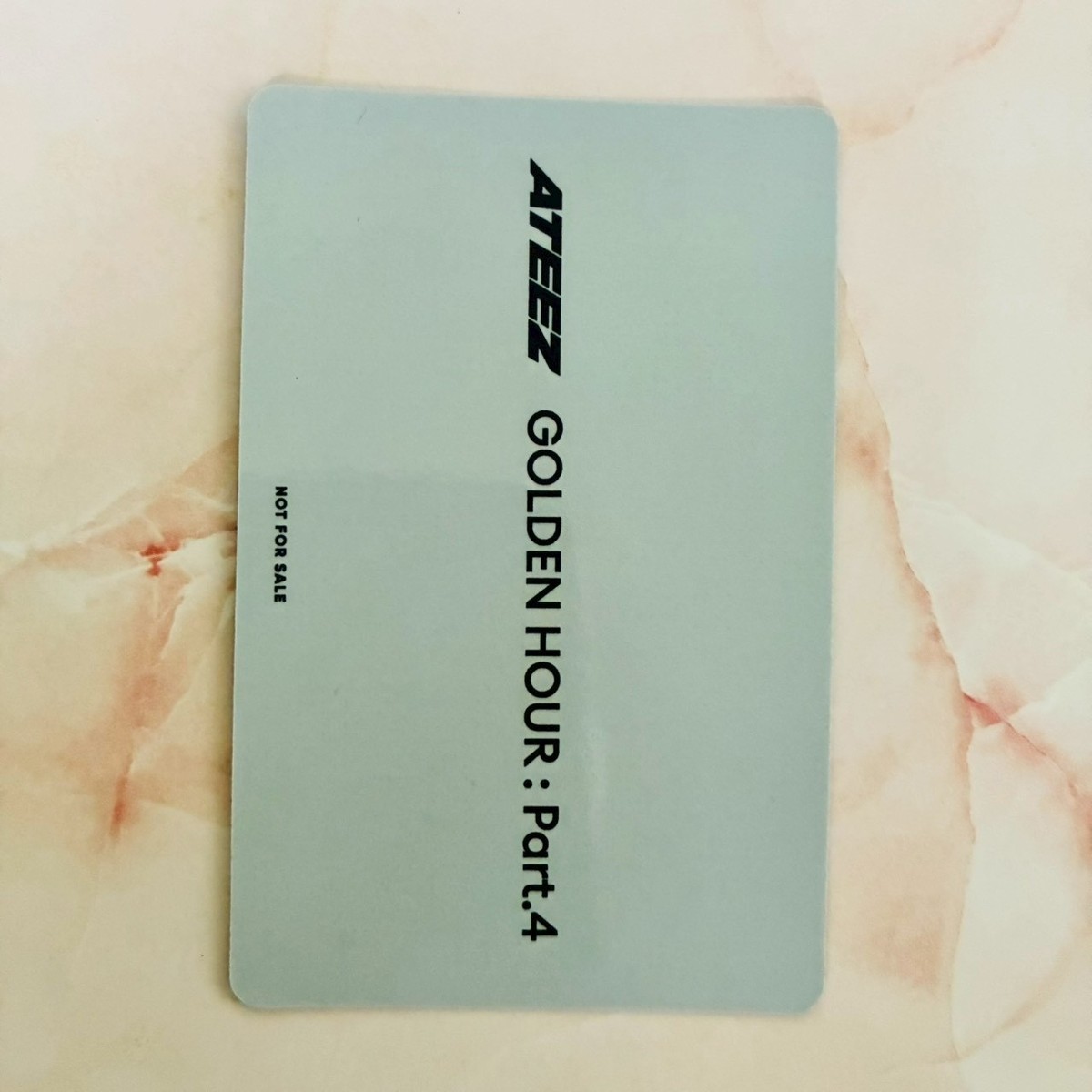 ATEEZ - GOLDEN HOUR : Part.4 13TH MINI ALBUM JAPAN POB Official