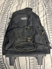 Olympia Casual Gear Sports Plus Rolling Backpack, Carryon Bag, Travel Luggage