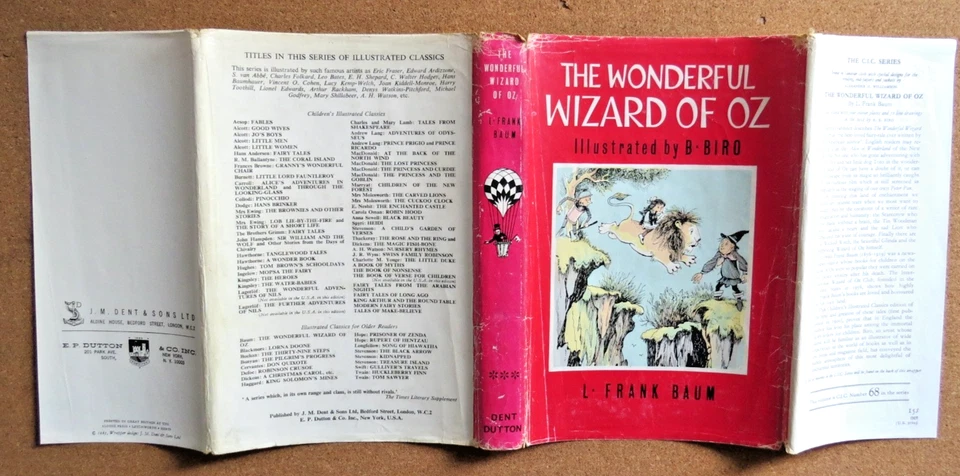 The Wonderful Wizard of Oz: Frank L Baum. Illustrated by Biro. 1965. Hardback. - Image 2 of 4