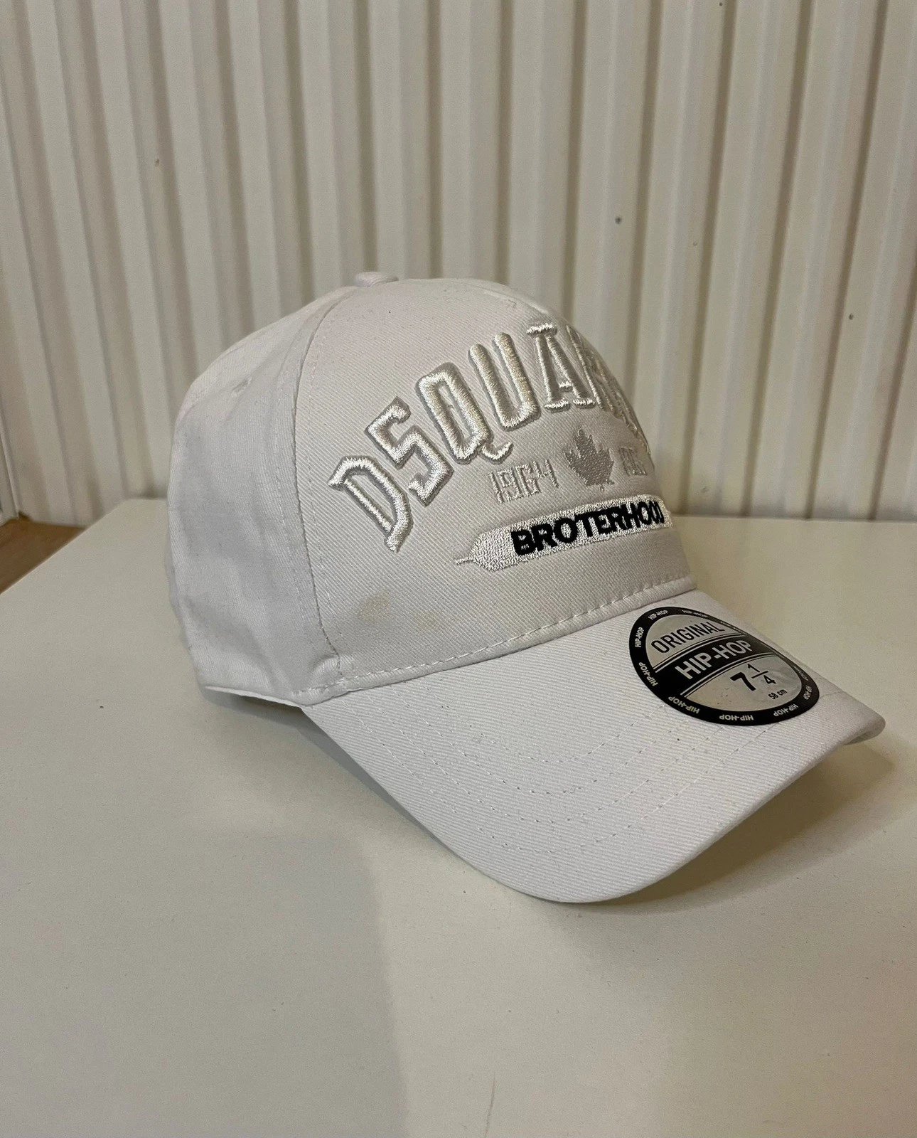 Dsquared2 white Baseball Cap