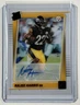 NAJEE HARRIS 2021 PANINI CLEARLY DONRUSS #60 RATED ROOKIE AUTO RED RC 42/49