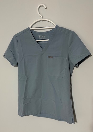 Figs Women’s Scrubs Set (Dusty Blue) X-Small