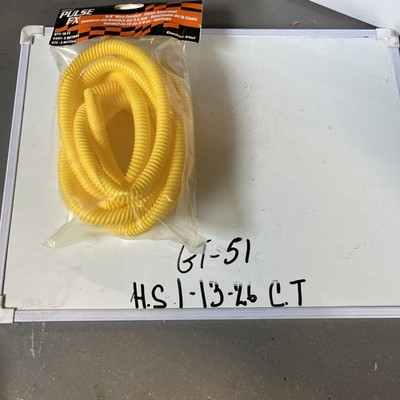 3/8'' Flame Retardant Wire Conduit 10 Ft. 86652 Dorman Conduct-Tite - Yellow