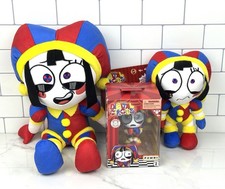Amazing Digital Circus TADC Pomni Lot Talking Plush 4 Vinyl Figure toy Lot