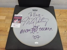 Mike Portnoy - SIGNED 14” Drumhead Dream Theater 2007 AUTOGRAPHED