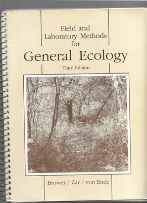 Field and Laboratory Methods for General Ecology