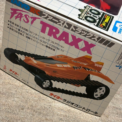 TAIYO RC Fast TRAXX NCC-9015 Red 9.6V Turbo Car Japan
