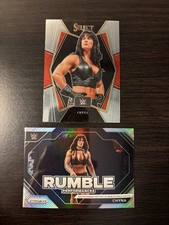 WWE Chyna 2024 Prizm Refractor Rumble Performances & 2022 Select WWF DX 