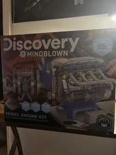 Discovery Mindblown Model Engine Building Kit 4 Cylinder Combustion Open Box NEW