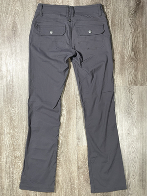 Pantalon Prana Halle Femme Taille 10 – Randonnée, Extérieur, Stretch, Gris Verdâtre, état Très Bon