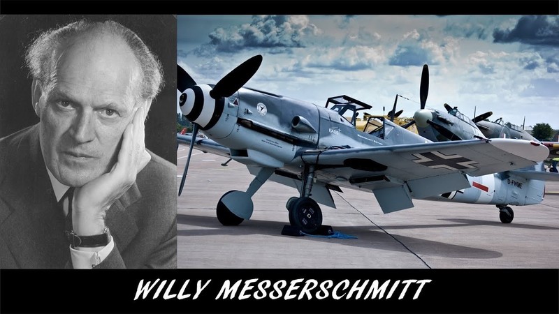 WW2 AIRCRAFT DESIGNER/MANUFACTURER WILLY MESSERSCHMITT LUFTWAFFE MM109 ME262 JET